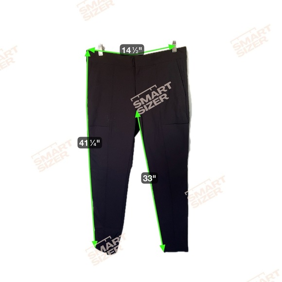 Athleta Wander Stash Skinny Pants Slim Leg Pockets Black - Picture 5 of 6